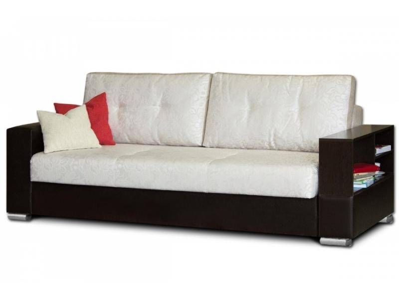 черно-белый прямой диван наполи в Нижневартовске