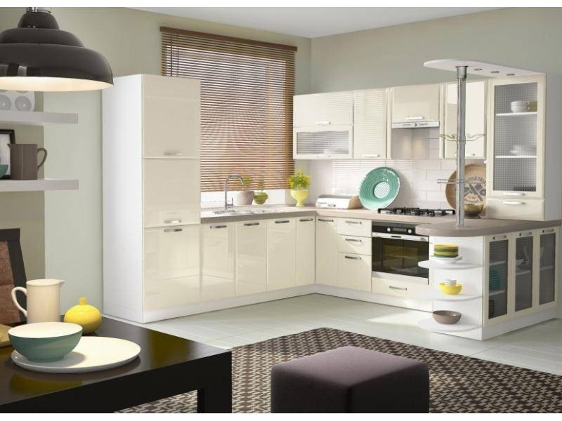 угловая кухня равенна лофт в Нижневартовске