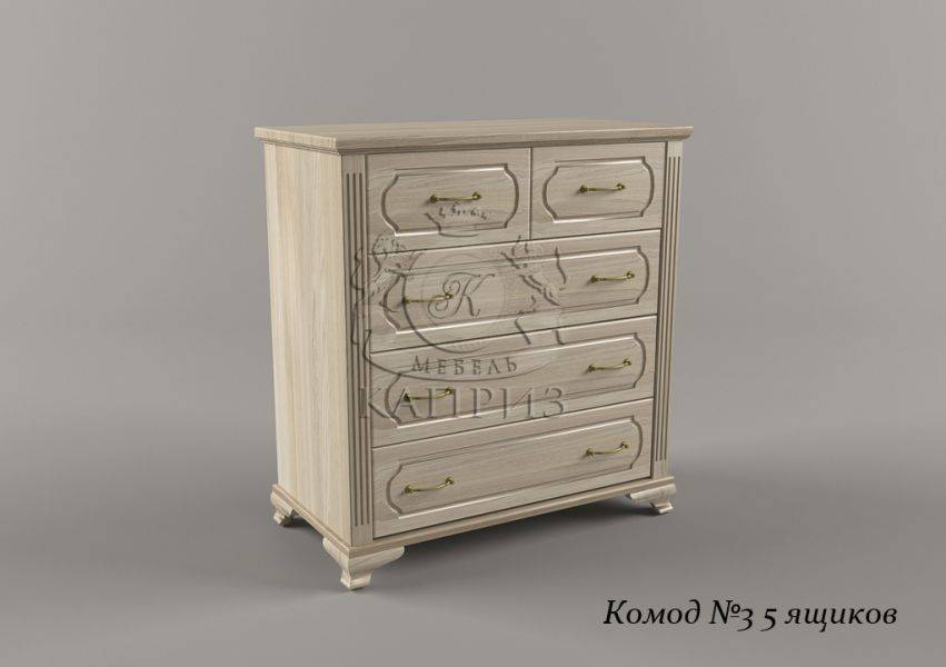 комод-3 5 ящиков в Нижневартовске