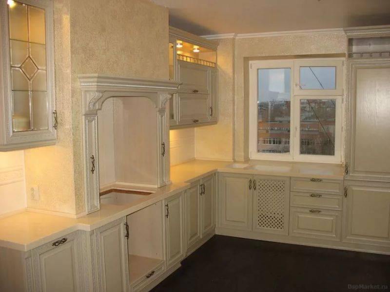 светлая кухня классика в Нижневартовске