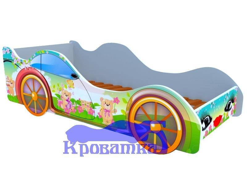 детская кровать-машина мишки в Нижневартовске