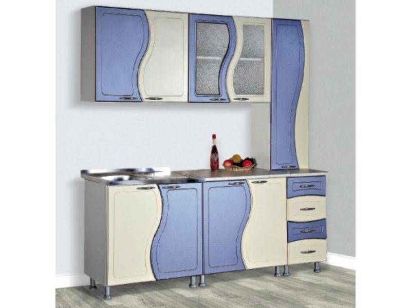 кухонный гарнитур прямой волна в Нижневартовске