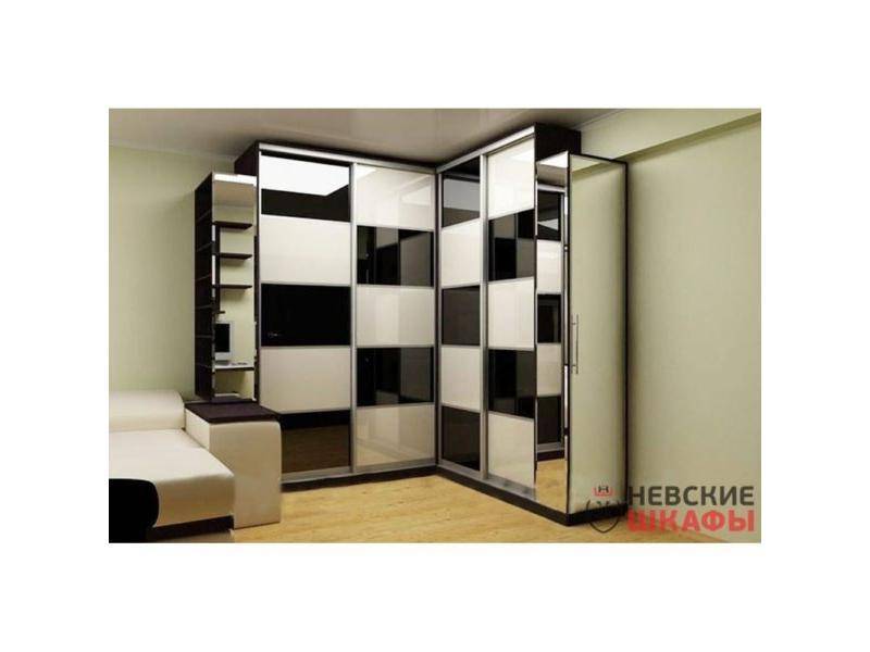 шкаф-купе угловой с консолью в Нижневартовске