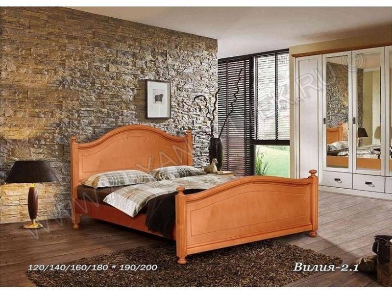 кровать из дерева вилия 2.1 в Нижневартовске