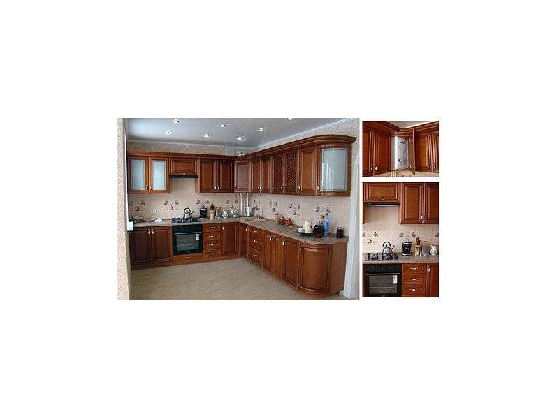 кухня угловая из массива в Нижневартовске