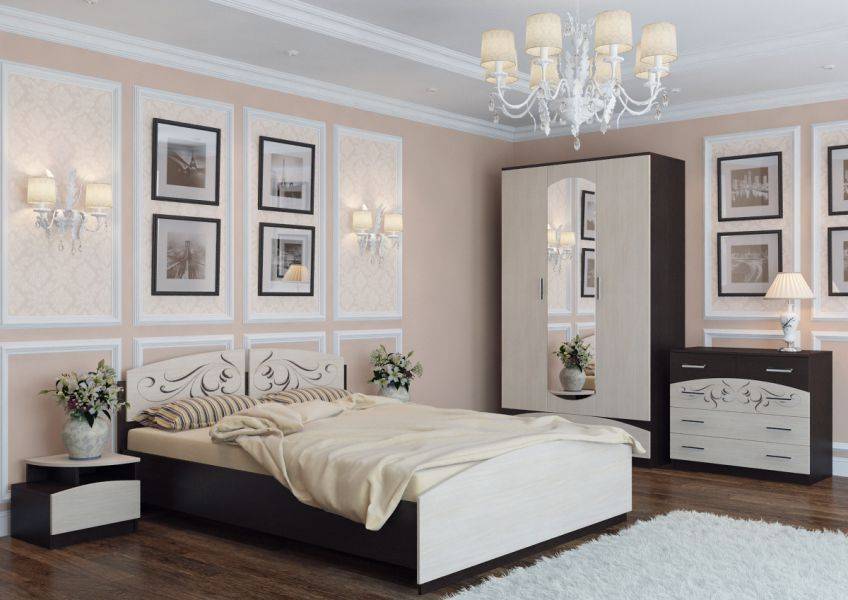 уютная спальня эдем-4 в Нижневартовске