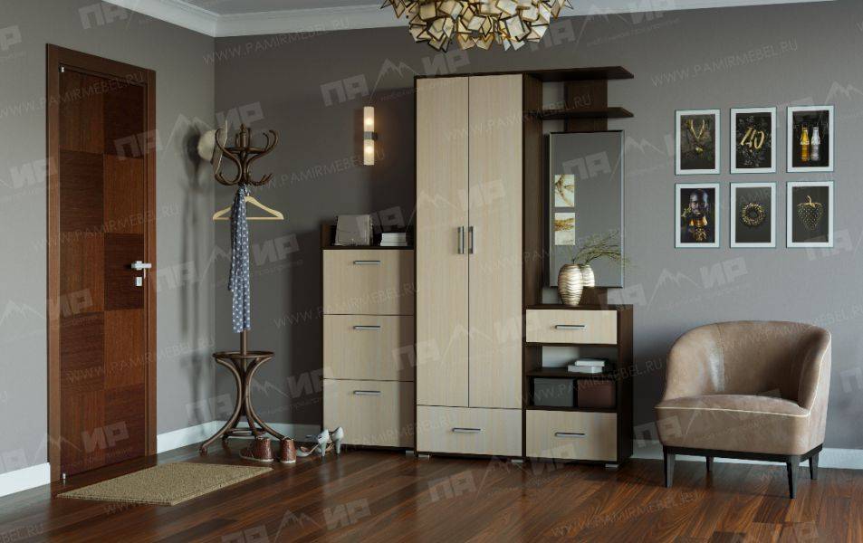 прихожая пв-8 + обувница 3с в Нижневартовске