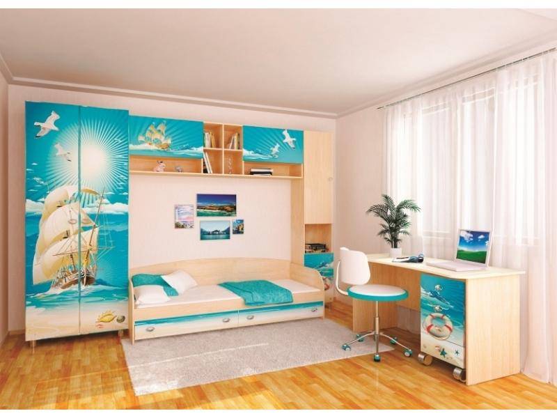 детская лада с фотопечатью «морская» в Нижневартовске