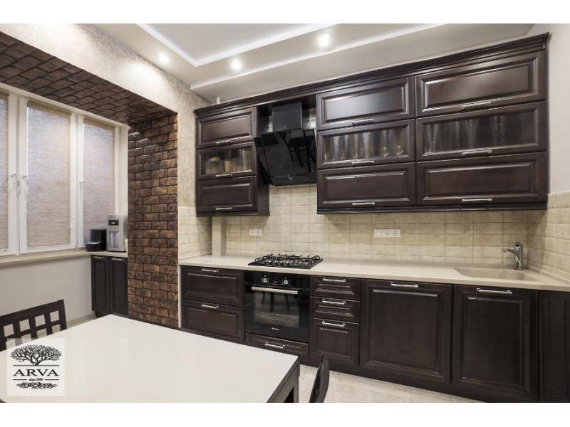 кухонный гарнитур береза цвет венге в Нижневартовске