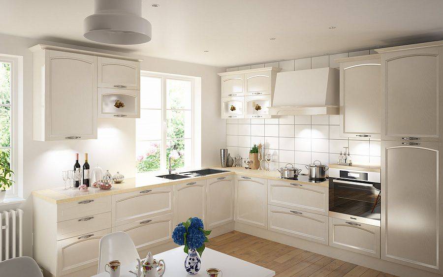 классическая кухня амальфи бежевая в Нижневартовске