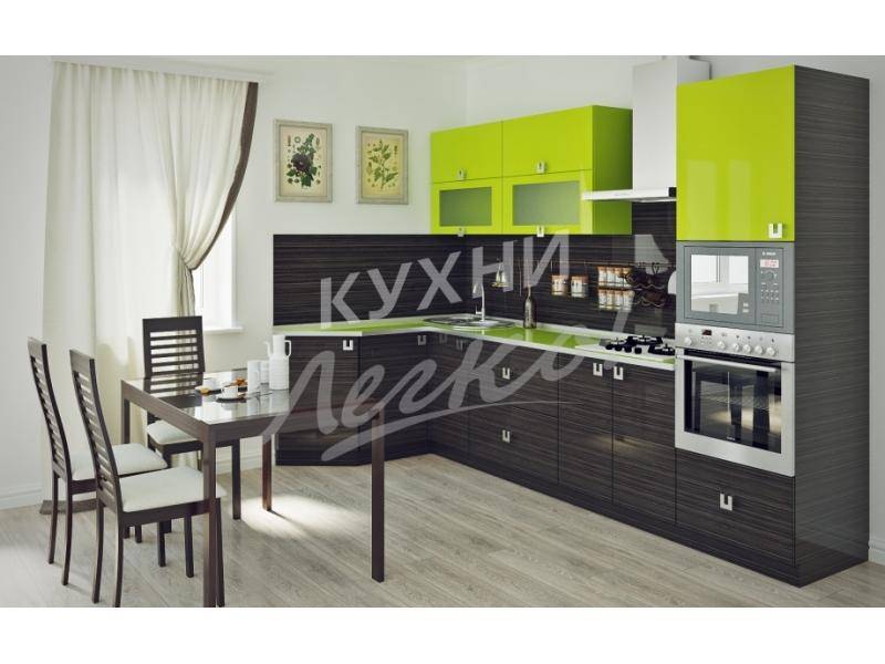 простая угловая кухня в Нижневартовске