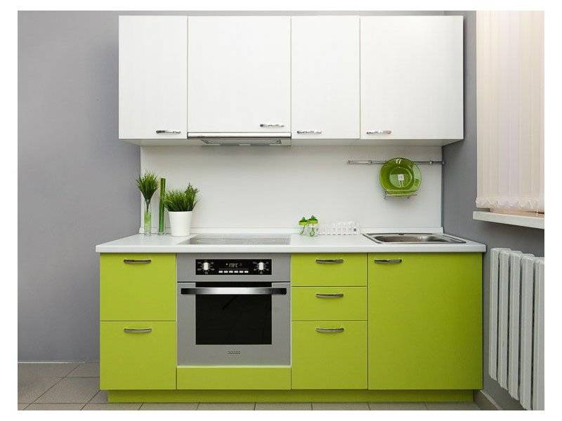 кухня прямая симпл лайм в Нижневартовске