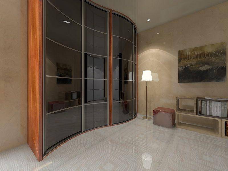 шкаф - купе черное стекло в Нижневартовске