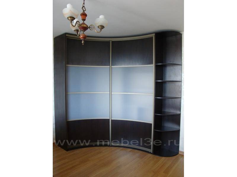 встроенный радиусный шкаф-купе 1500х1950 в Нижневартовске