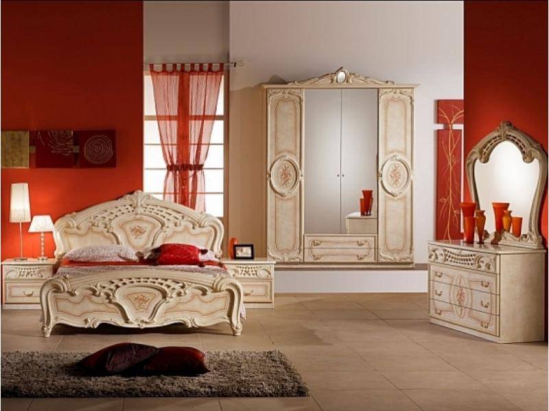 спальный гарнитур «роза бежевая» в Нижневартовске