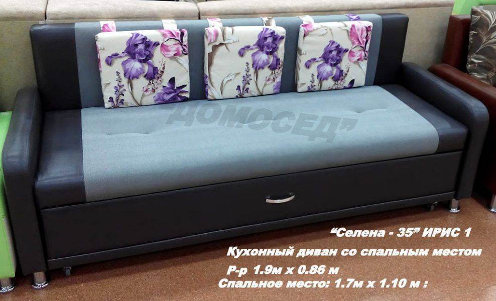 кухонный диван со спальным местом селена - 35 ирис 1 в Нижневартовске