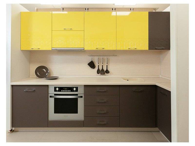 кухня призма с фрезеровкой фасада в Нижневартовске