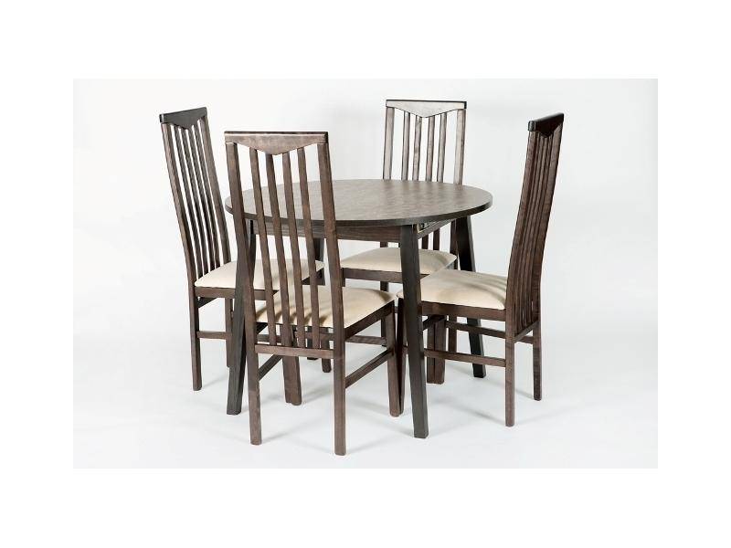 стол круглый раздвижной графит в Нижневартовске