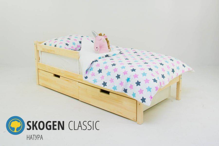 детская кровать skogen classic натура в Нижневартовске