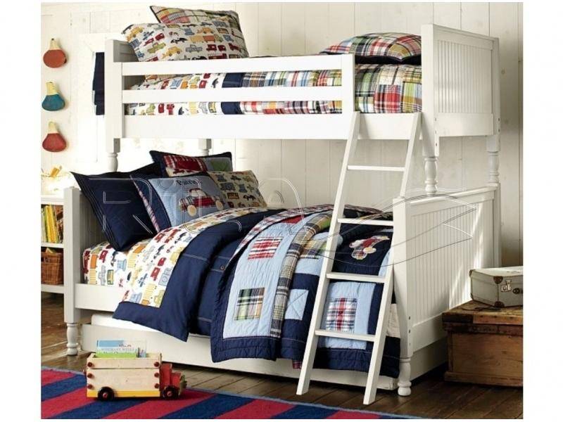 белая кровать из массива lander 2 в Нижневартовске