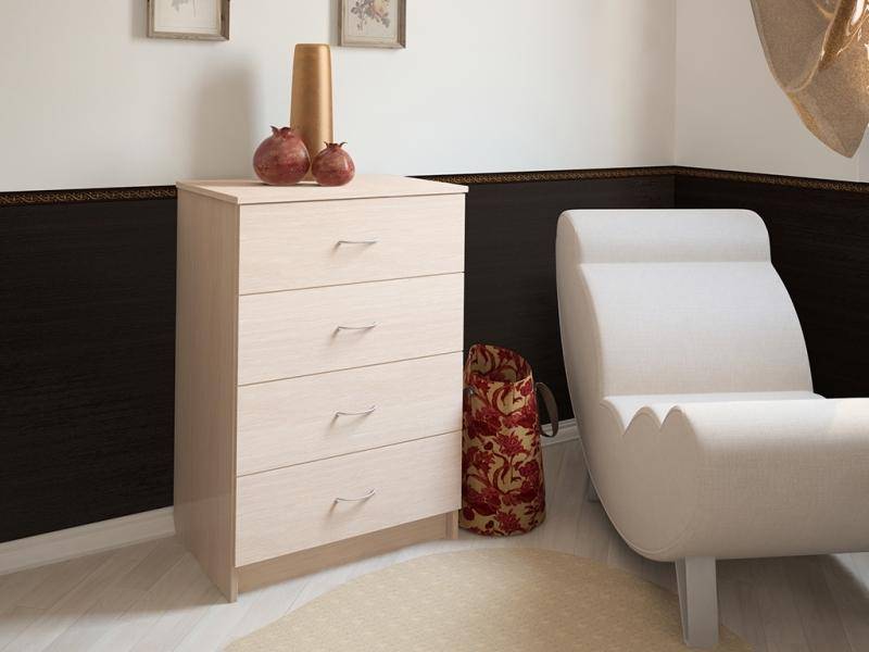 небольшой комод 4 ящика эльф-6 в Нижневартовске