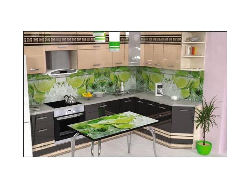 кухня угловая лайм в Нижневартовске