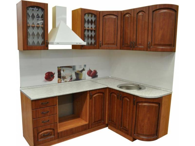 кухня угловая патина черешня в Нижневартовске