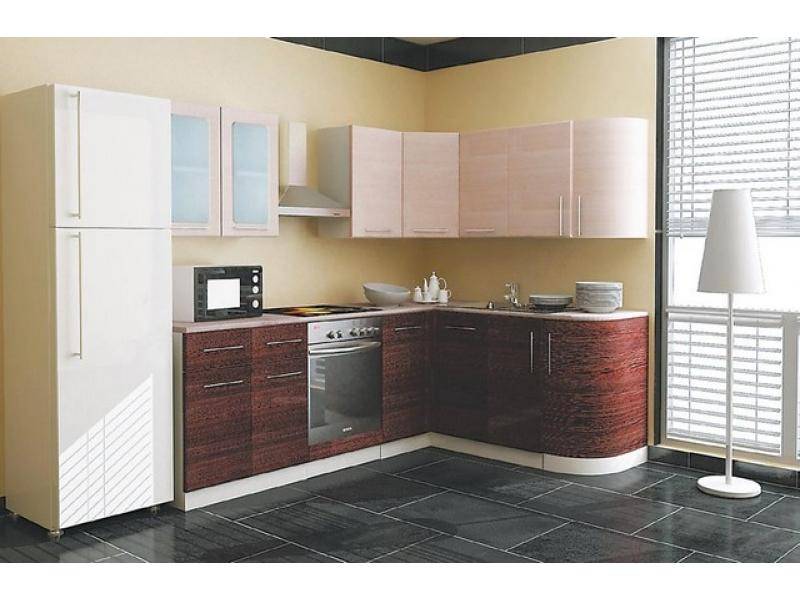 кухня угловая «декор» в Нижневартовске