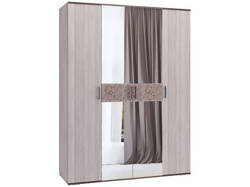 распашной шкаф 4 створки вдохновение в Нижневартовске