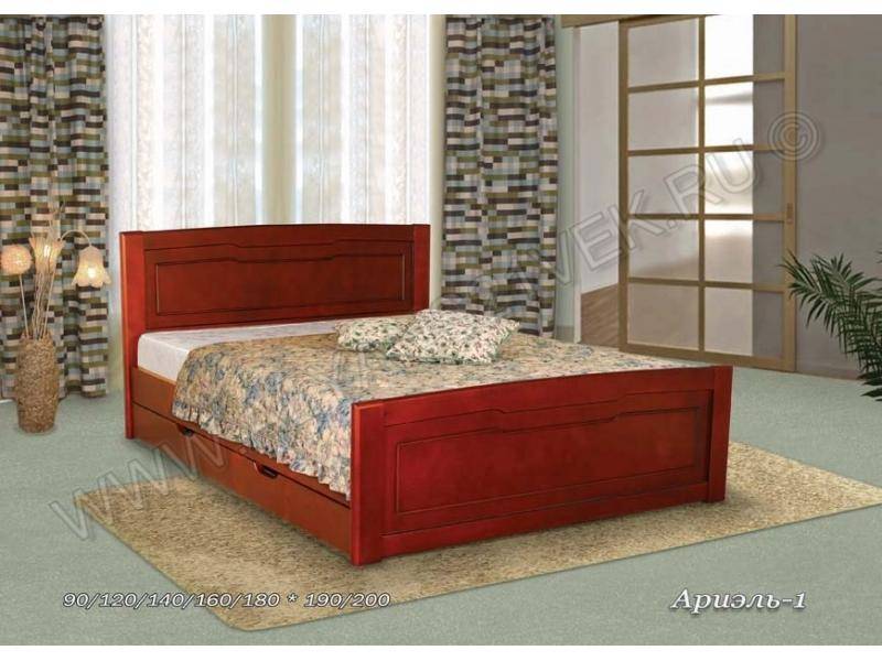 кровать из дерева ариель 1 в Нижневартовске