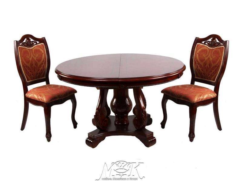 стол обеденный d 2810 коричневый в Нижневартовске