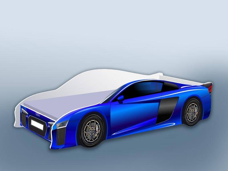 кровать-машина ауди синяя в Нижневартовске