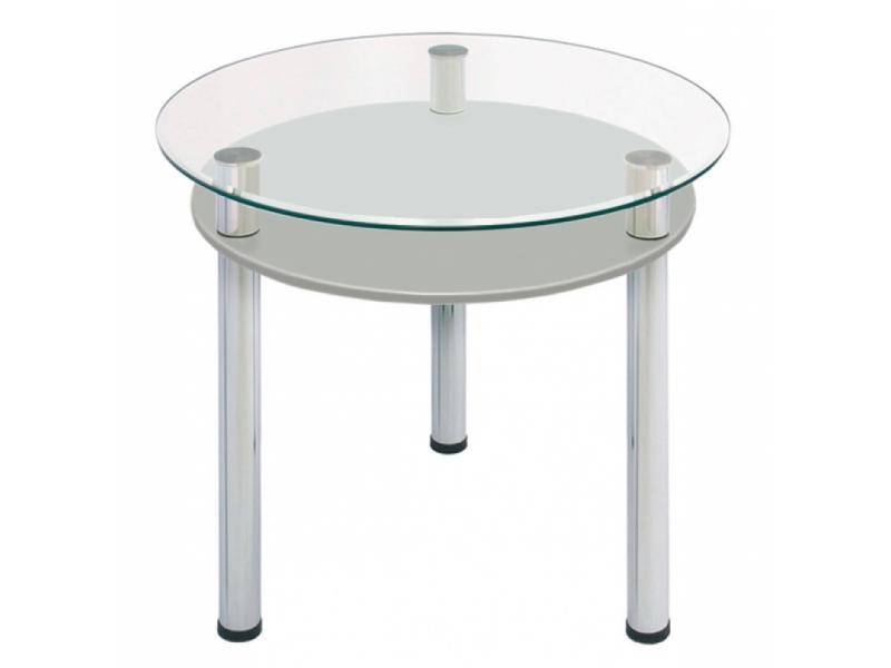 стол стеклянный серый муар в Нижневартовске