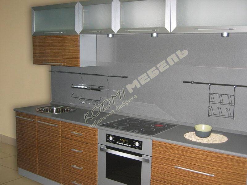 кухонный гарнитур прямой зебрано в Нижневартовске
