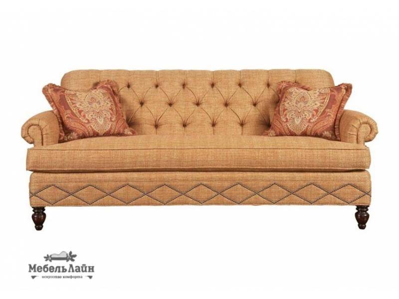 роскошный классический диван кристиан с ножками из дерева в Нижневартовске