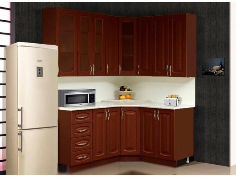 коричневая кухня ника 1 в Нижневартовске