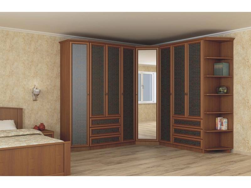 угловая стенка в спальню барселона 03 в Нижневартовске