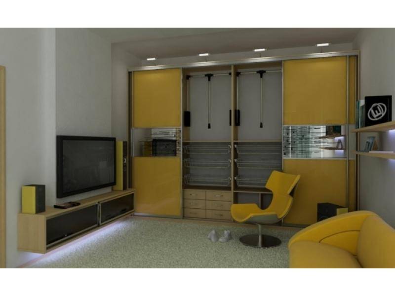 шкаф - купе яркое стекло в Нижневартовске