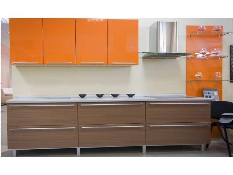 кухонный гарнитур прямой магнолия в Нижневартовске