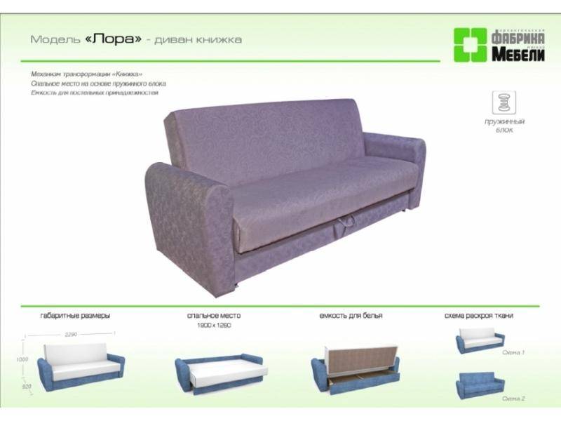 прямой диван лора в Нижневартовске