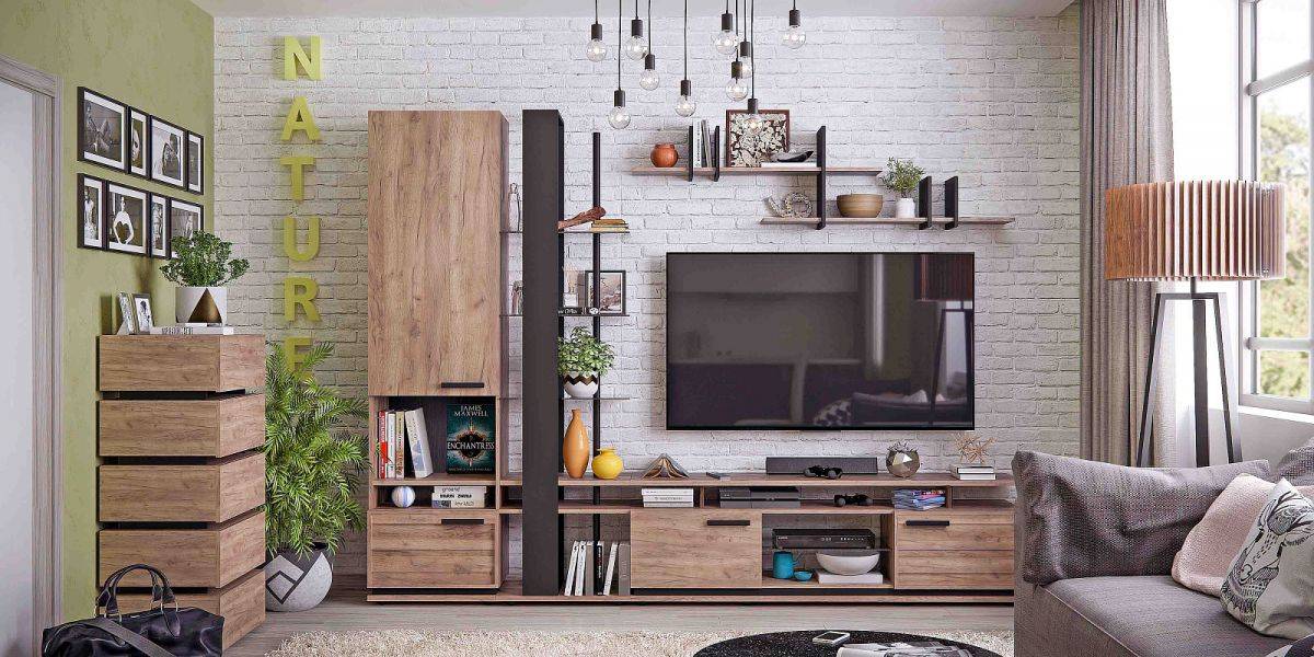 гостиная стенка nature в Нижневартовске