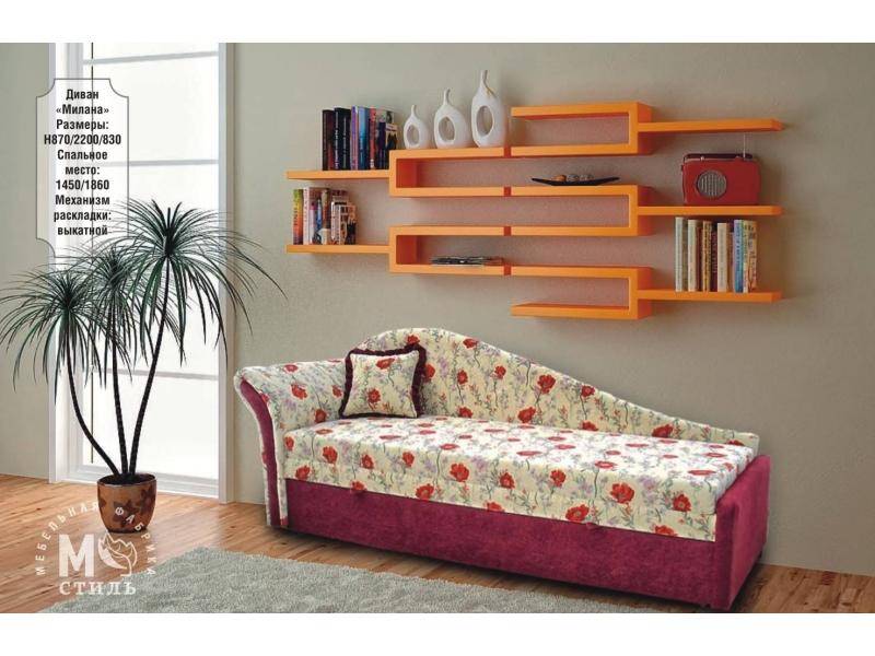 диван прямой милана выкатной в Нижневартовске