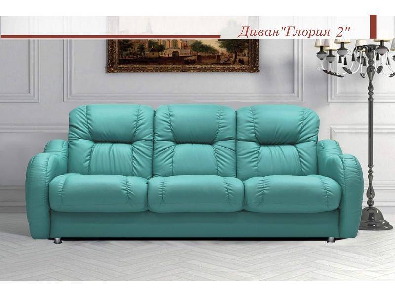 малый диван глория 2 бирюза в Нижневартовске