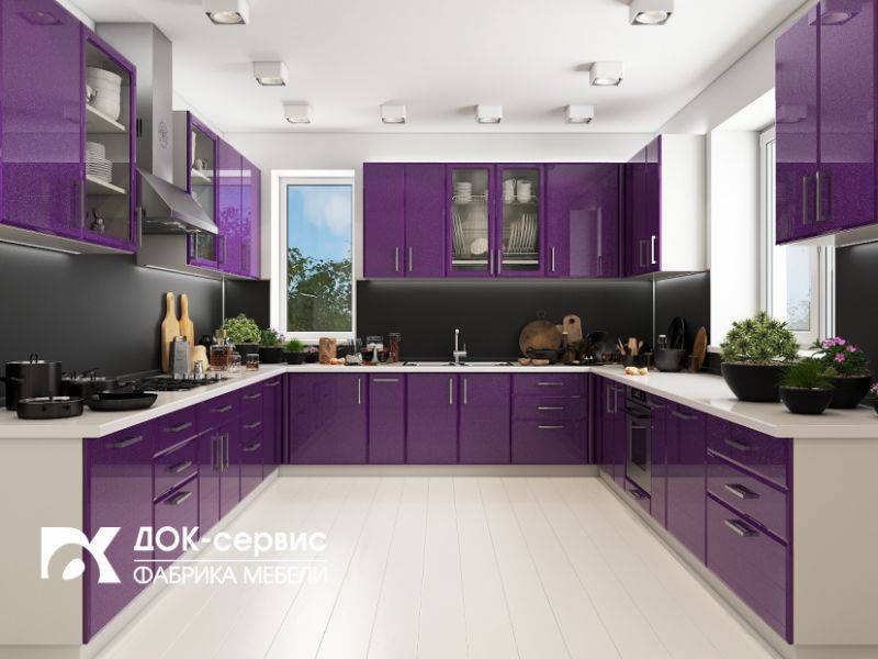 п-образная кухня глинтвейн в Нижневартовске