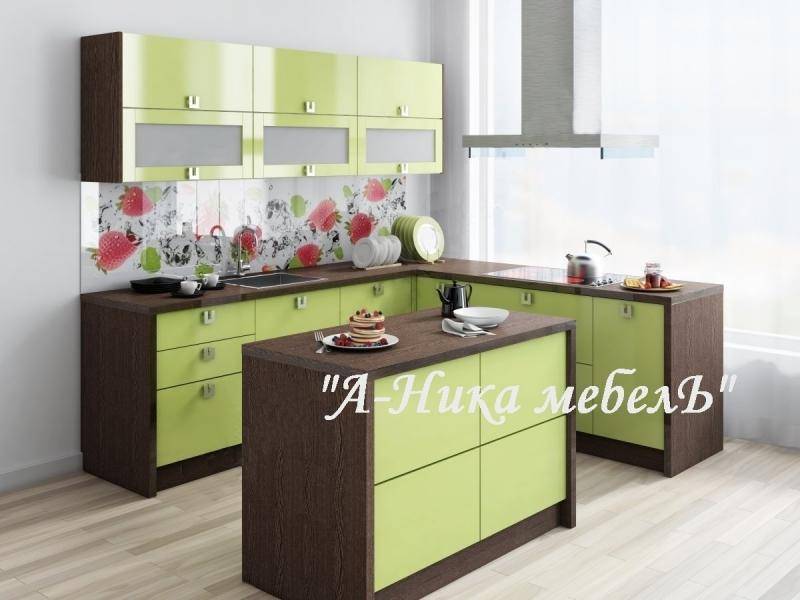 современная кухня из пластика оливия в Нижневартовске