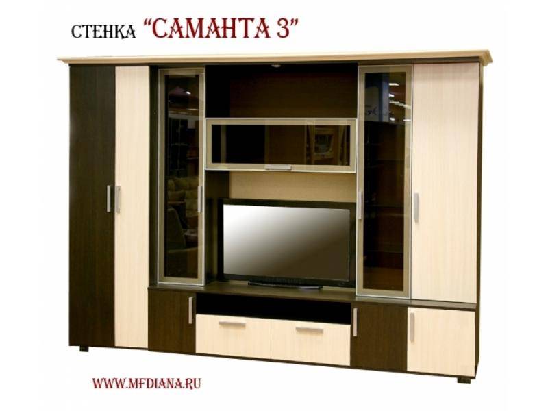 гостиная стенка саманта 3 в Нижневартовске