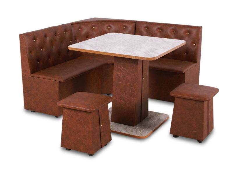 обеденная группа квадрат коричневый в Нижневартовске