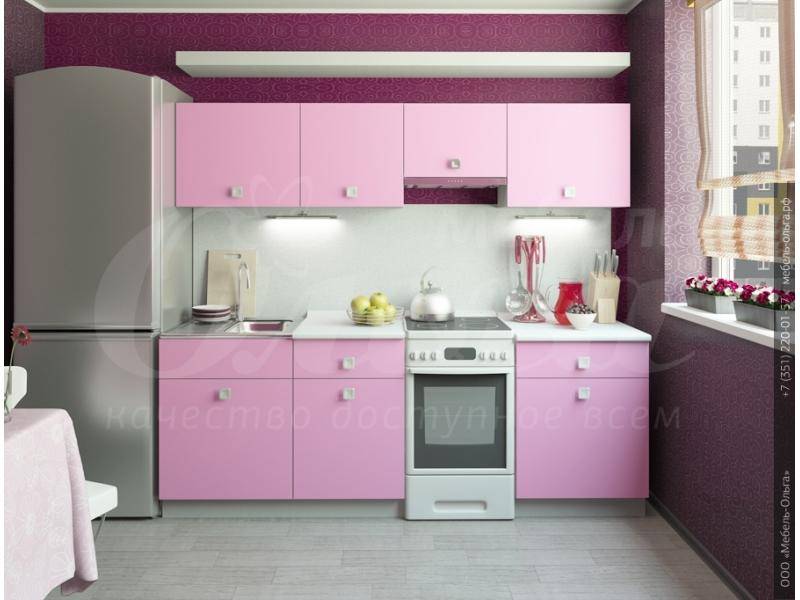 розовая кухня ирис в Нижневартовске