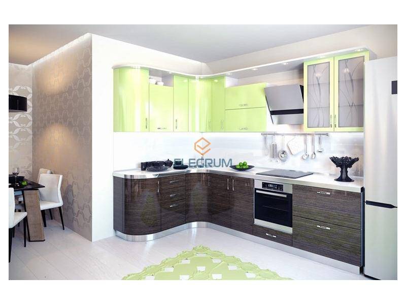 элегантная кухня arpa + шпон в Нижневартовске