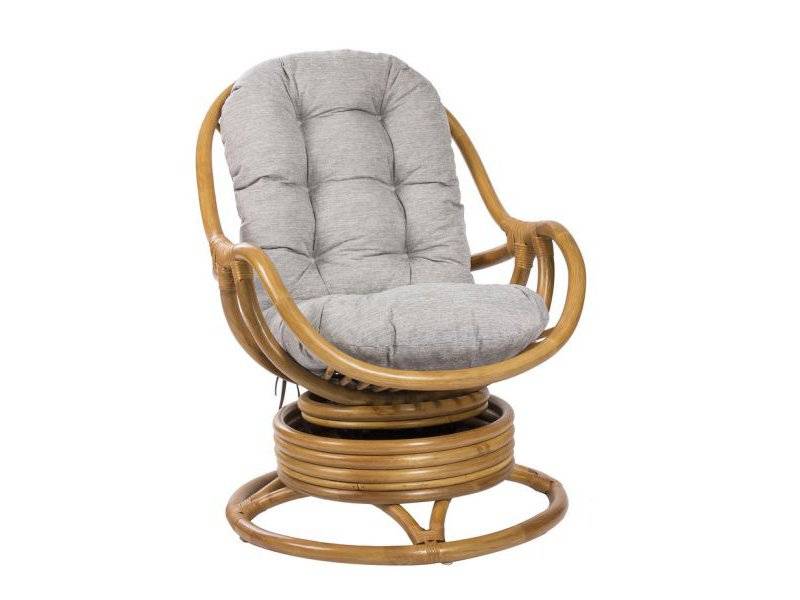 кресло-качалка из натурального ротанга kara в Нижневартовске